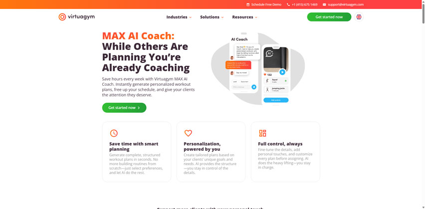Virtuagym MAX AI Coach